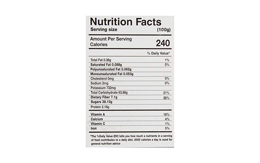D'nature Fresh Prunes    Box  250 grams